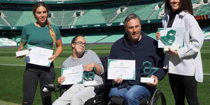 La Fundación Real Betis reparte ayudas a los deportistas olímpicos y paralímpicos sevillanos