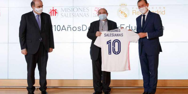 La Fundación Real Madrid celebra diez años de unión con Misiones Salesianas