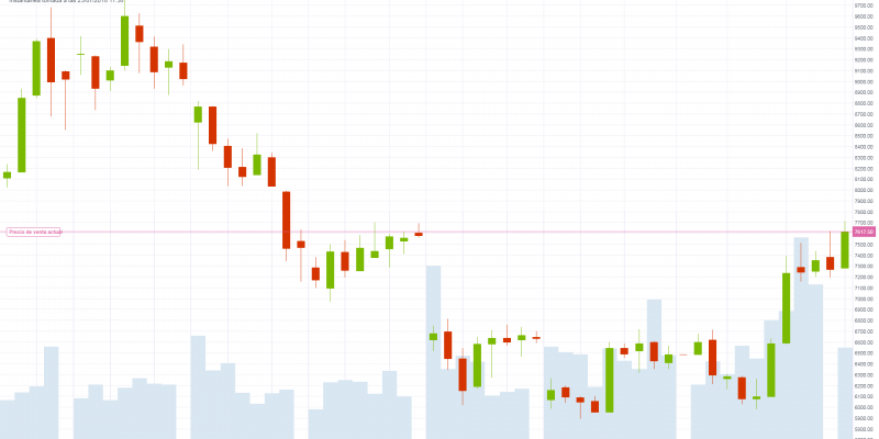 Gráfico Bitcoin (23.07.2018)