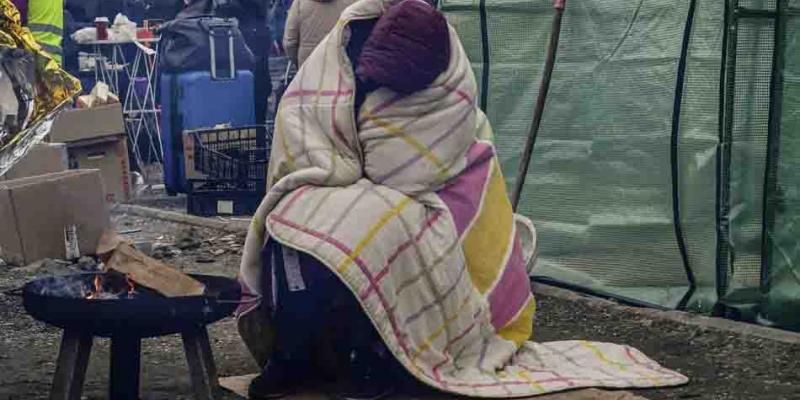 Hambre / Perfil El hambre es uno de los principales problemas de la población de Mariúpol