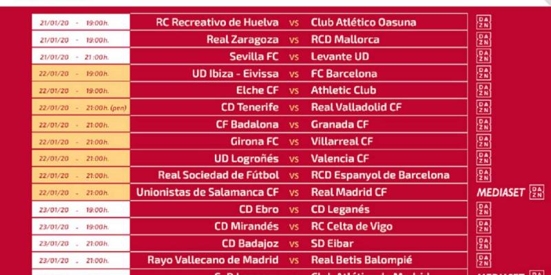 Real Madrid, Valencia, Barça y Atlético saben lo que les depara la Copa Real Madrid, Barça, Valencia y Atlético conocen a sus rivales de Copa del Rey