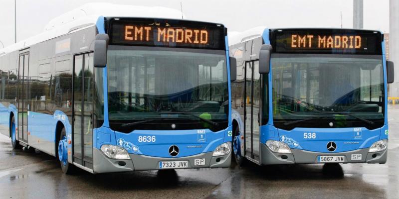 Autobuses de la EMT Huelga EMT