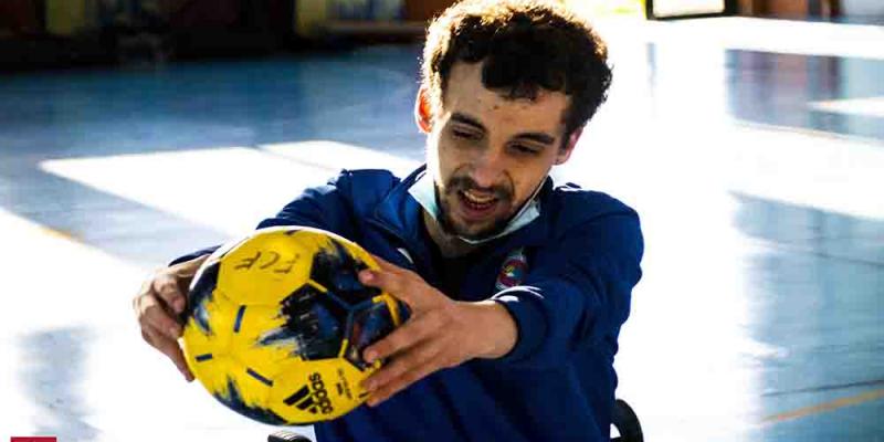 Estiramientos / Enrique González Los estiramientos son la parte más importante del deporte en silla de ruedas