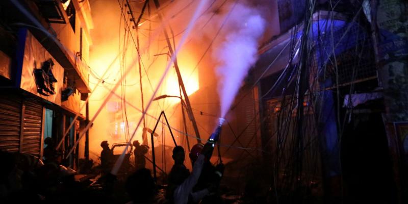 Incendio Bangladesh