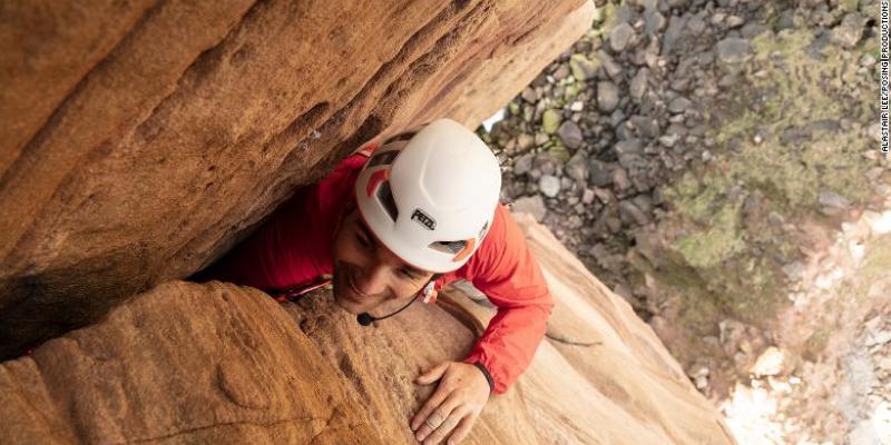 Jesse Dufton escalador ciego Jesse Dufton