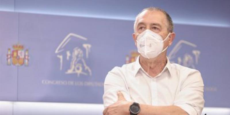 Joan Baldoví / Europa Press Joan Baldoví critica que se haya retirado la obligatoriedad de la mascarilla