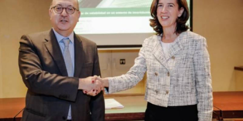 José María Roldán está a favor del modelo 'twin peaks' para supervisar la financiación/ Negocios TV José María Roldán es relevado por Alejandra Kindelán