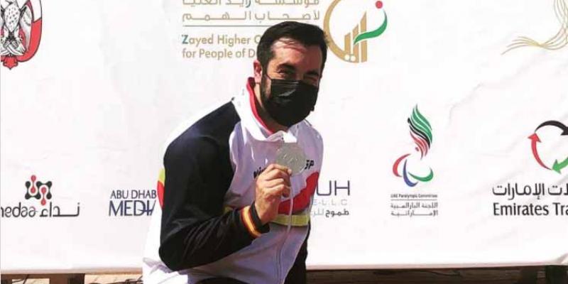 Juan Antonio Saavedra, triunfador en el Campeonato del Mundo de tiro en los Emiratos Árabes