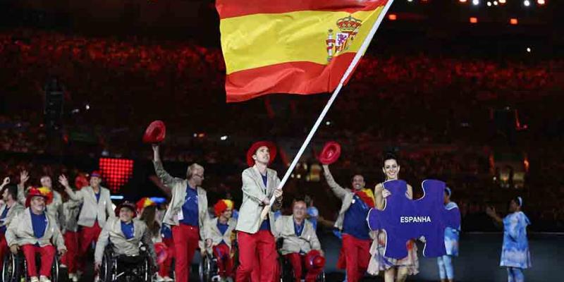 Michelle Alonso y Ricardo Ten representan a España en la ceremonia de apertura de los Juegos Paralímpicos