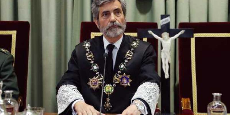 Justicia / El Plural Carlos Lesmes, presidente del Consejo General del Poder Judicial