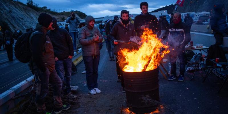 Tsunami Democràtic realiza una nueva protesta el día después de las Elecciones Generales (David Ramos / Getty) La Junquera Ap7