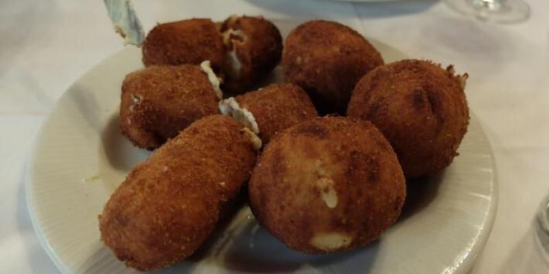 Las mejores croquetas de Madrid La Chimenea croquetas