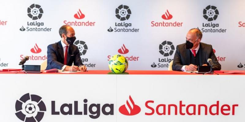LaLiga / LaLiga LaLiga y el Banco Santander refuerzan su alianza