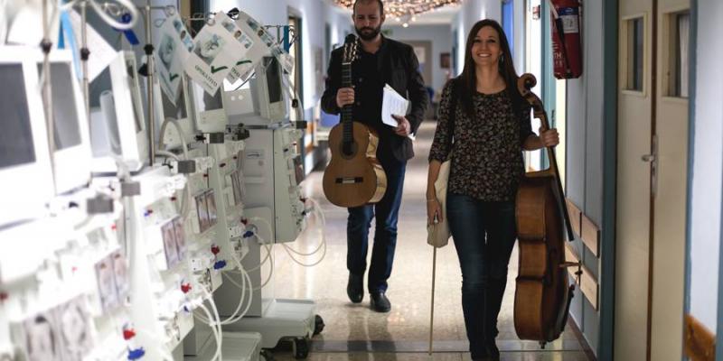 Músicos por la salud hospitales