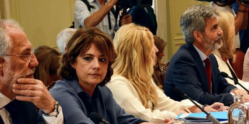 El CGPJ avala la designación de Dolores Delgado como fiscal general del Estado por 12 votos a favor y 7 en contra.