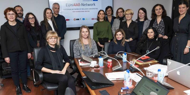 Siete universidades europeas, lideradas por Fundación ONCE, crean una red de entidades inclusivas.