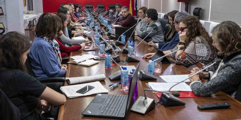 Imagen de la reunión de trabajo | Foto: Jorge Villa