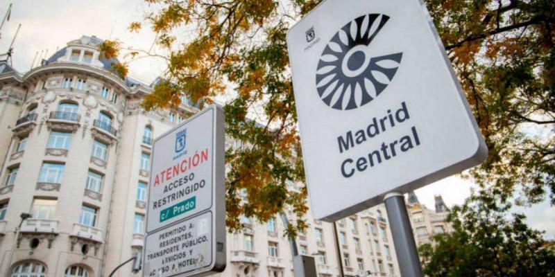 Madrid Central presenta nuevas modificaciones Cartel de Madrid Central