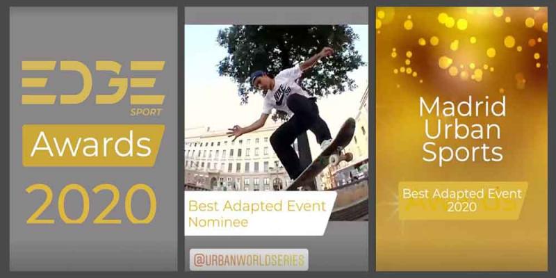 Madrid Urban Sports ha sido premiado como mejor evento adaptado de 2020