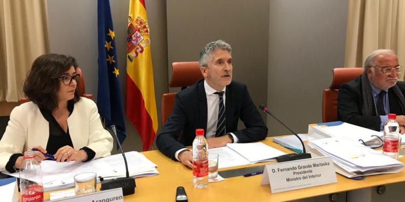 Marlaska presidió este lunes el Pleno del Consejo Superior de Tráfico, Seguridad Vial y Movilidad Sostenible.
Marlaska