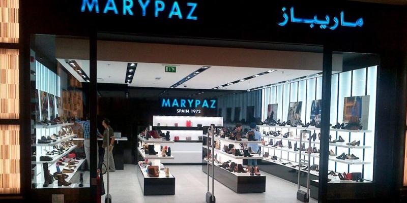 Las zapaterías MaryPaz, a punto de echar el cierre.
Marypaz