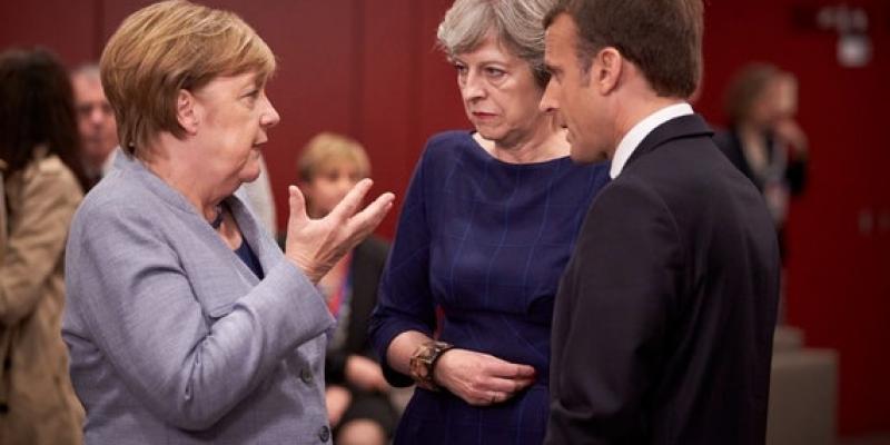 May Macron Merkel