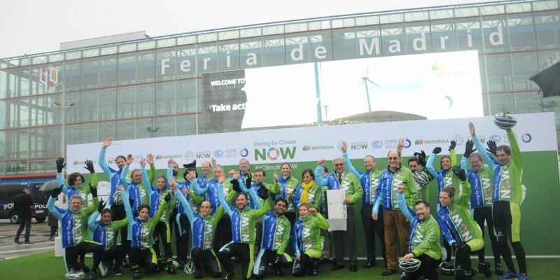 El equipo de Moving for Climate NOW | Foto: Iberdrola Moving for Climate NOW