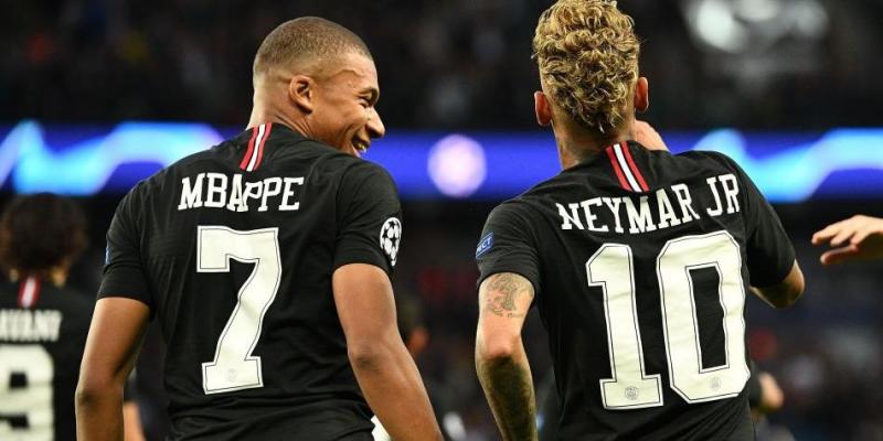 Neymar Mbappe