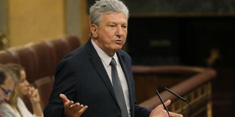 El diputado de Nueva Canarias (NC), Pedro Quevedo. Pedro Quevedo