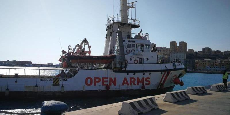 Open Arms anomalías seguridad Open Arms anomalías seguridad