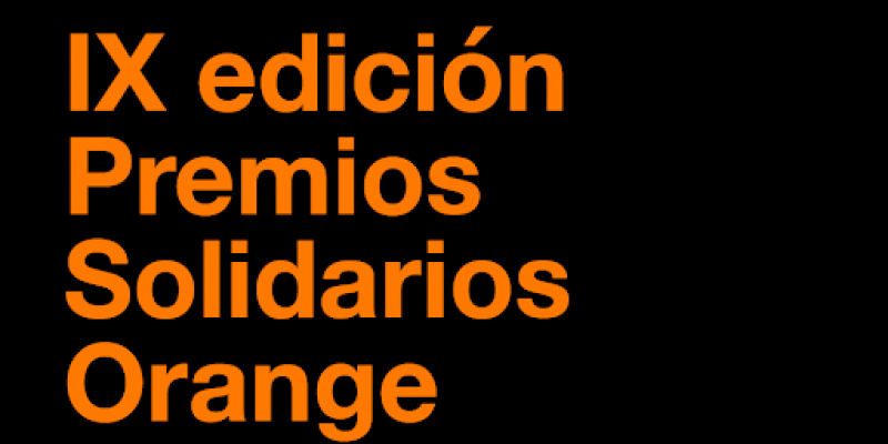 Orange convoca los 9º Premios Solidarios 