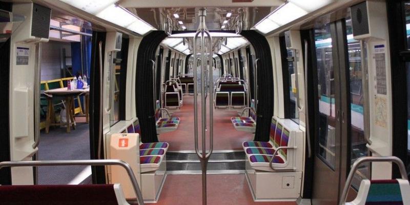 Paris Metro Interior