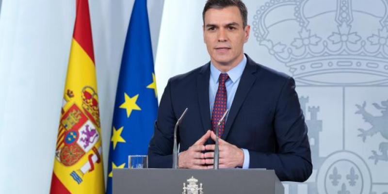 Pedro Sánchez confirma que el Gobierno ha decretado el estado de alarma en España.