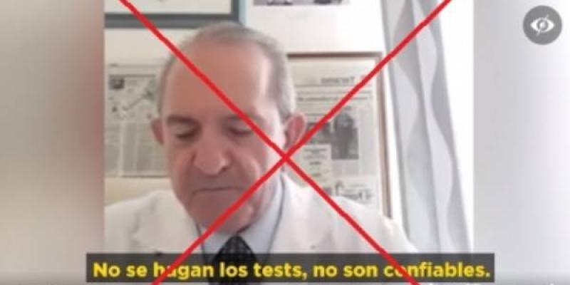 Petrella /AFP factual Las falsedades del doctor Roberto Petrella sobre coronavirus