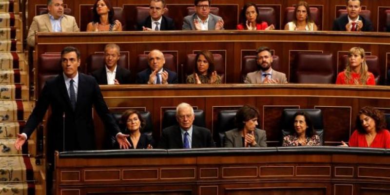 Pedro Sánchez en el Congreso (EFE) Pedro Sánchez en el Congreso (EFE)