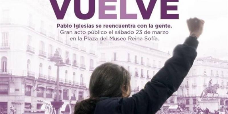 Podemos cartel vuELve