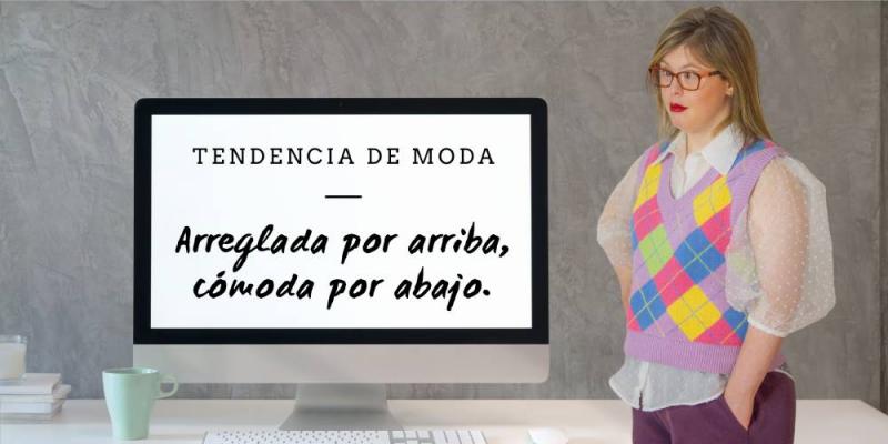 Tendencias de moda con Paola Paola Torres arreglada por arriba y cómoda por abajo