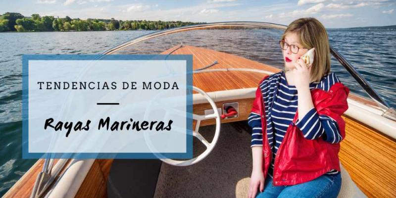 Estilo marinero, moda con Paola Torres Paola vistiendo rayas marineras