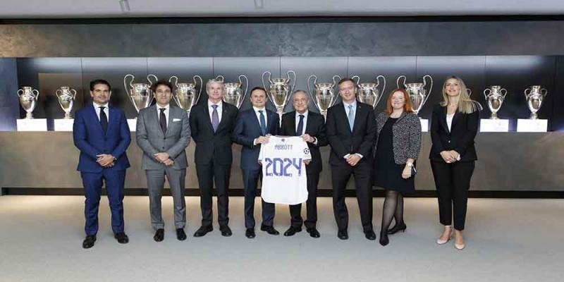 Real Madrid / Real Madrid Abbott y el Real Madrid quieren plantar cara a la malnutrición infantil