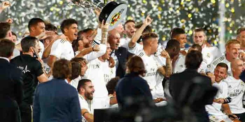 El Real Madrid es campeón de Liga