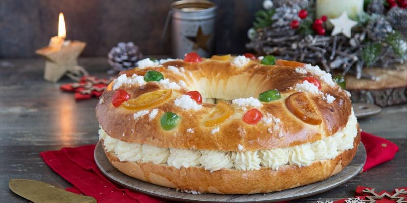 El Roscón de reyes como bomba calórica.