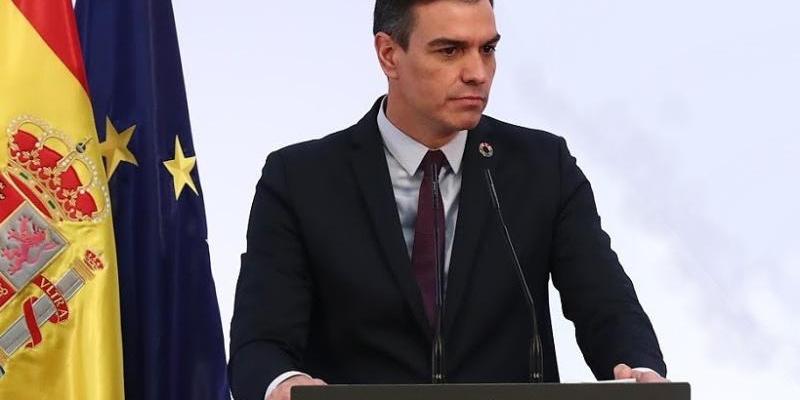 Pedro Sánchez dando un discurso. Servimedia-La moncloa