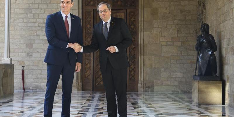 Sánchez y Torra, este mes en Barcelona | Foto: Pool Moncloa/Borja Puig de la Bellacasa Sánchez y Torra, este mes en Barcelona | Foto: Pool Moncloa/Borja Puig de la Bellacasa
