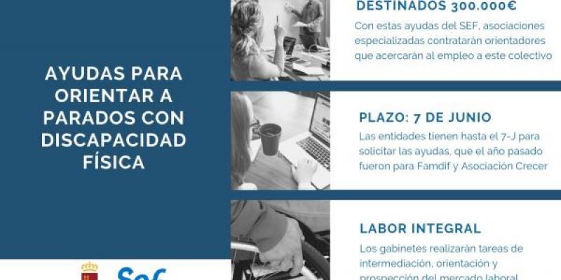 SEF Murcia ayudas discapacidad