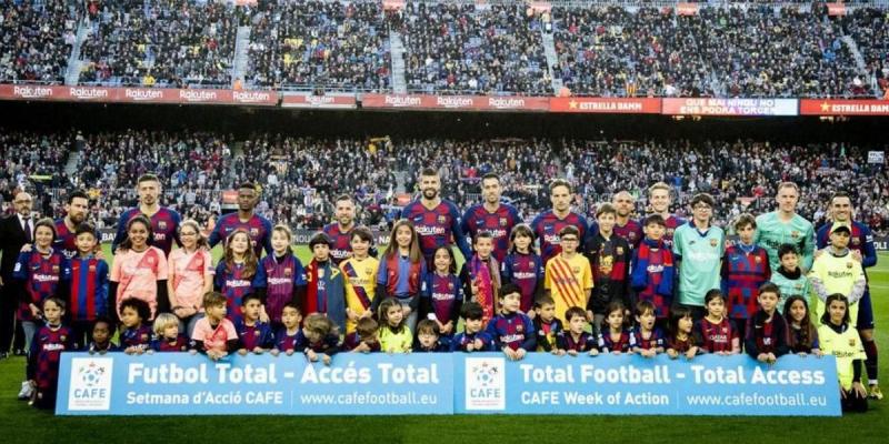 El Fútbol Club Barcelona se adhiere a la Semana CAFE