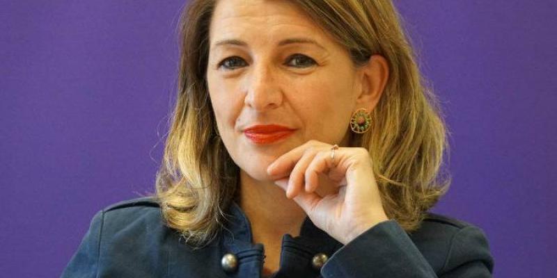 Salario mínimo / El Gobierno estudia una subida salaria Ministra de Trabajo, Yolanda Díaz en una comparecencia pública