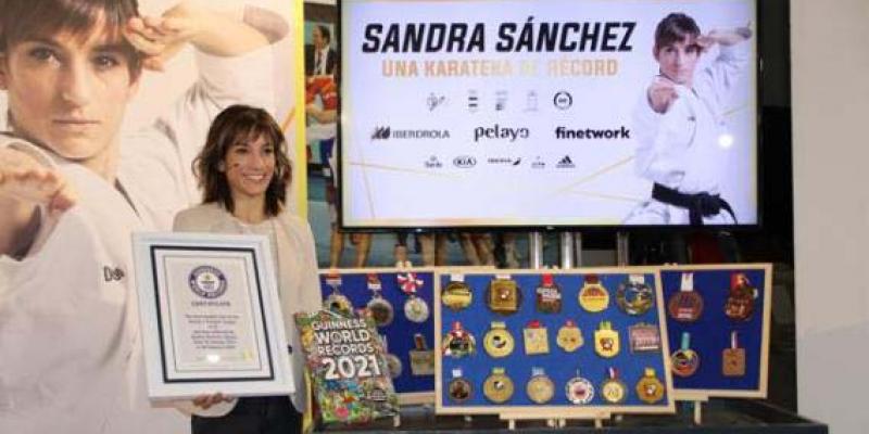Sandra Sánchez / ABC.es Sandra Sánchez entra en el Libro Guinness de los Récords