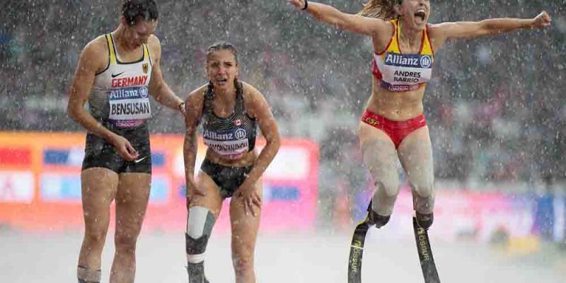 Sara Andrés bate el récord de España en longitud