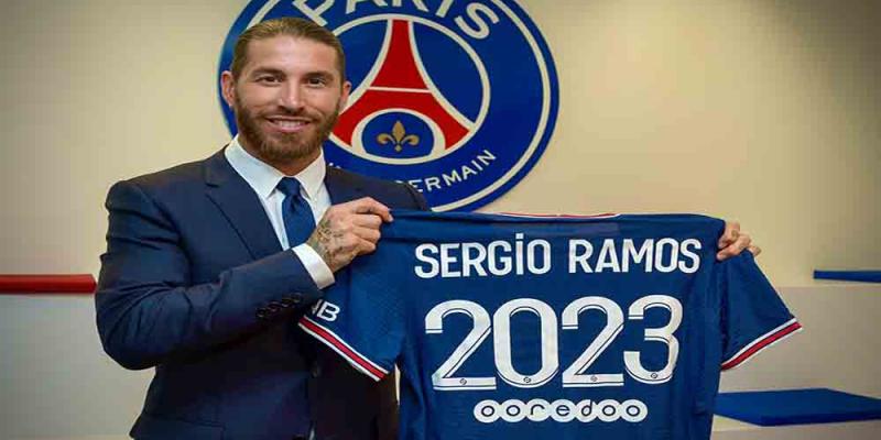Sergio Ramos / PSG Sergio Ramos jugará dos años en París