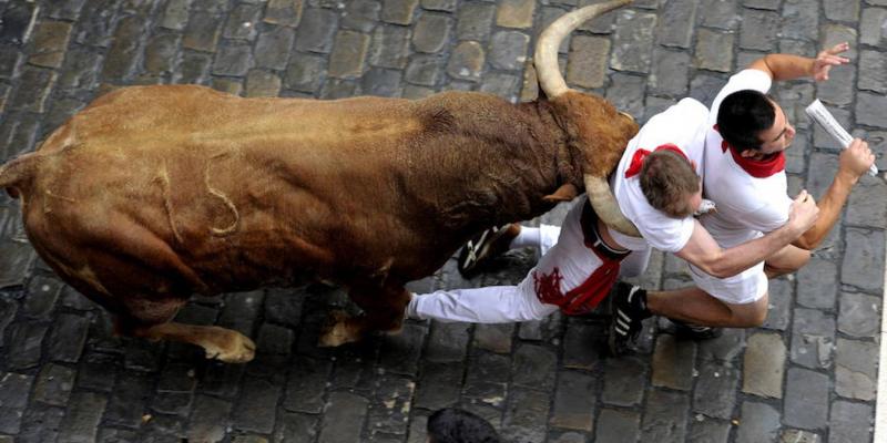 Sexto encierro Sanfermines